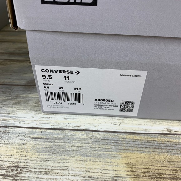 Converse Shoes Mens 9.5 Brown Raw Sugar One Star Pro Skate 90's Street Y2K NEW - Picture 12 of 15